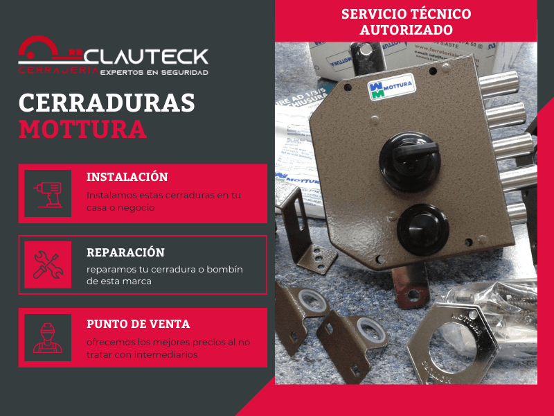 Cerraduras Mottura – Venta y Servicio Técnico Barcelona