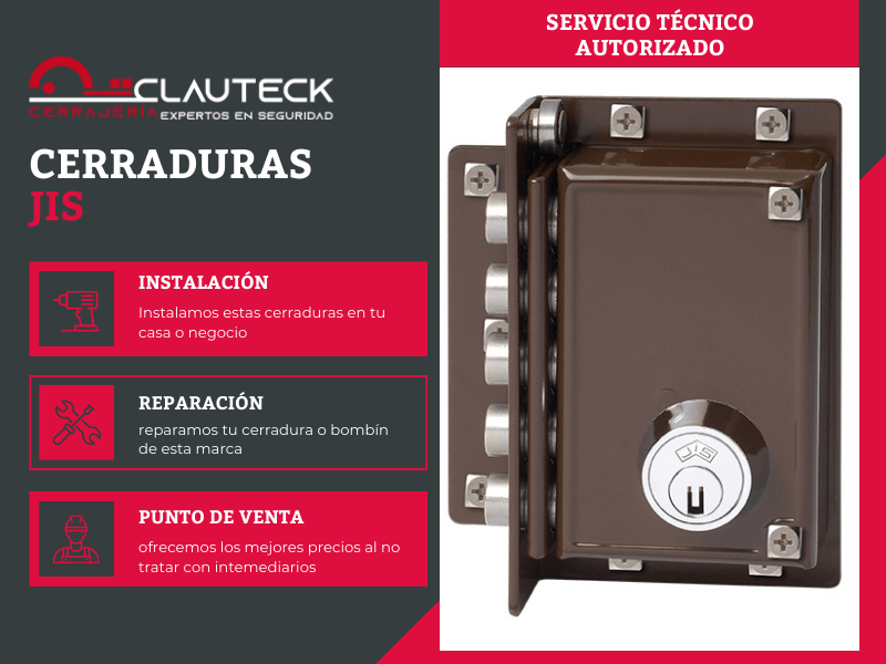 Instaladores y reparadores oficiales de la marca Jis